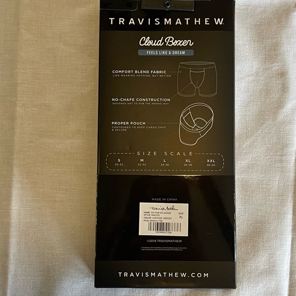 4 Pair - Travis Mathew - So Far So Good - Cloud Boxer Brief - Size Extra Large - Picture 2 of 7